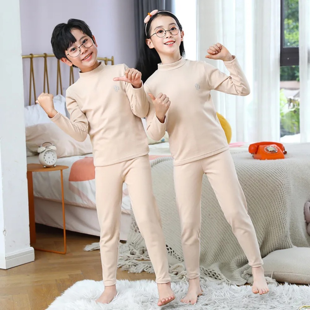 Thermal Base Layer - 어린이용 중간 길이 칼라 보온 내의