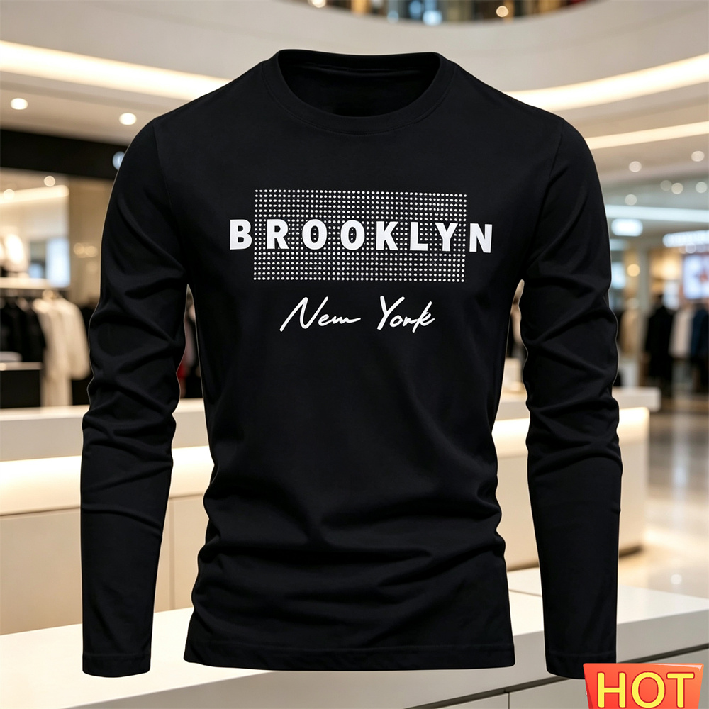 코튼 컴포트 남성 캐주얼 긴팔 티셔츠 신상 가을 겨울  - Winter Clothing For Men 리뷰 및 가격