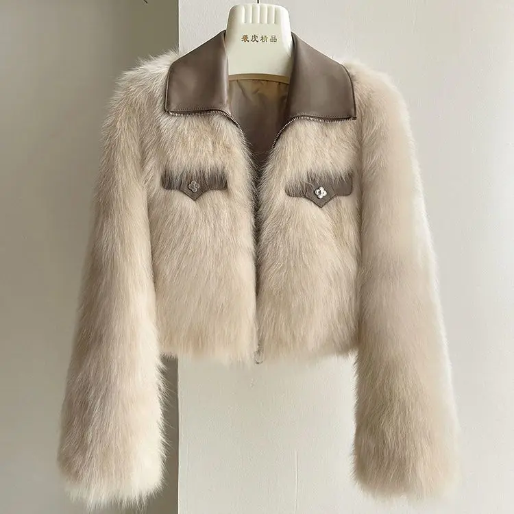 맞춤 제작 가능한 봄/가을용 한국 스타일의 세련된 폴로 - Winter Clothing Women'S 리뷰 및 가격