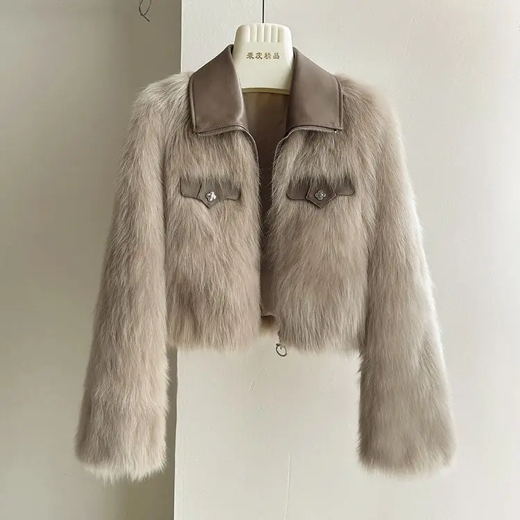 맞춤 제작 가능한 봄/가을용 한국 스타일의 세련된 폴로 - Winter Clothing Women'S 리뷰 및 가격
