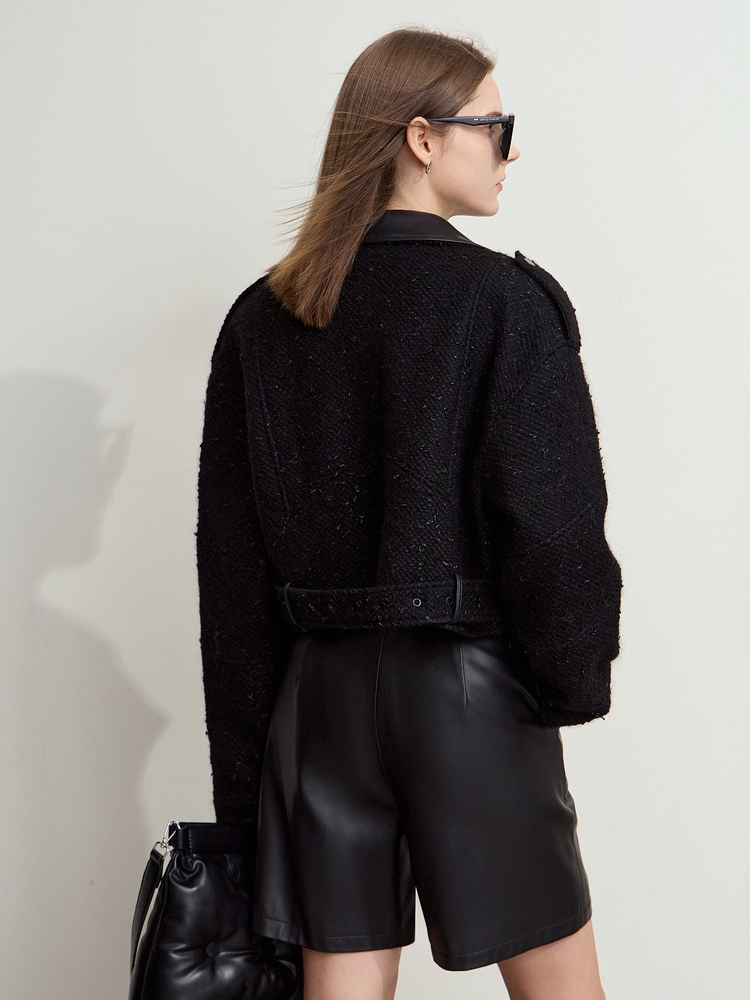 AMII 미니멀리스트 여성용 모직 코트 모던 스타일 가 - Wool Blend Coat 리뷰 및 가격