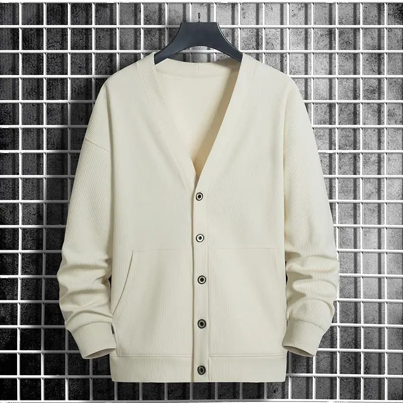 니트 카디건 남성 한국 스타일 솔리드 루즈 오버 피트  - Wool Blend Coat 리뷰 및 가격