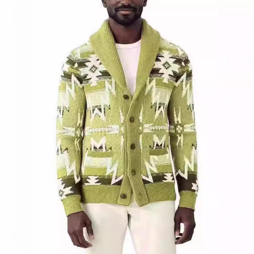 2025 봄 가을 남성 캐주얼 트렌디 브레스티드 긴팔  - Wool Blend Coat 리뷰 및 가격