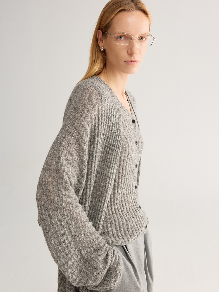 버드트리, 울 혼방 가디건, V넥 배트윙 슬리브 탑,  - Wool Blend Coat 리뷰 및 가격