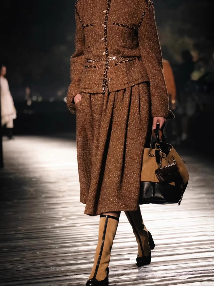 여성 우아한 턴다운 칼라 스팽글 트위드 재킷 세트 벨트 - Wool Blend Coat 리뷰 및 가격